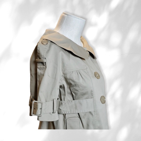 ( Cynthia Steffe ) Cute Cropped Belted Jacket - Picture 2 of 7